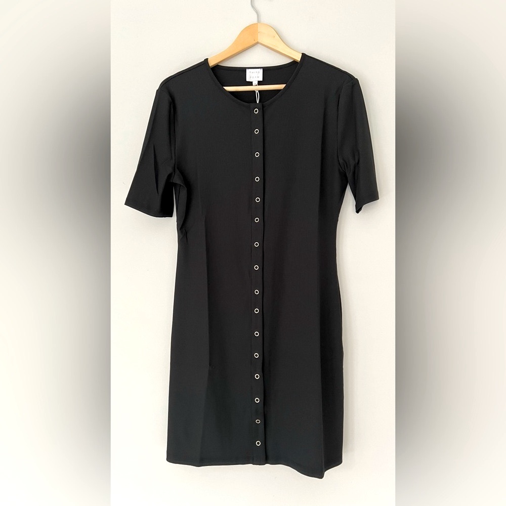 SNAPPED UP RIB DRESS (Season Sales❣️)